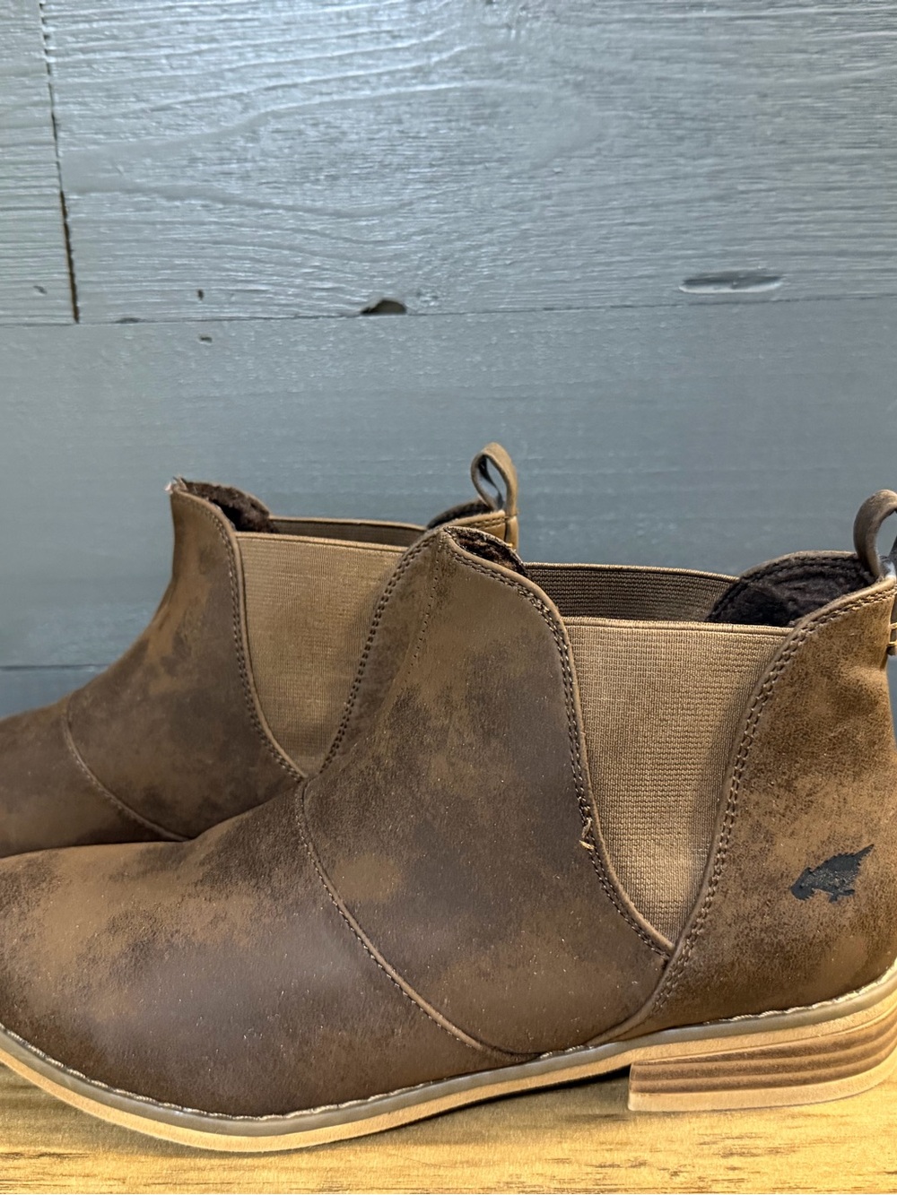 Women’s Brown Chelsea Ankle Boots - Casual Slip-On